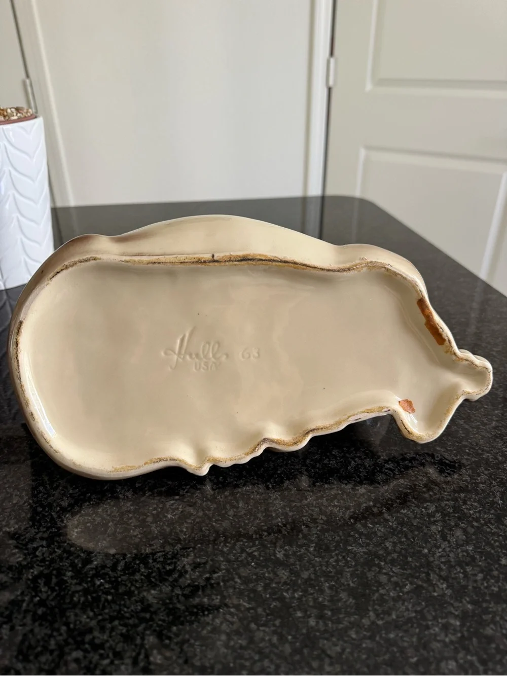 Vintage Hull USA Ceramic Siamese Cat Planter | Mid-Century Cat Figurine